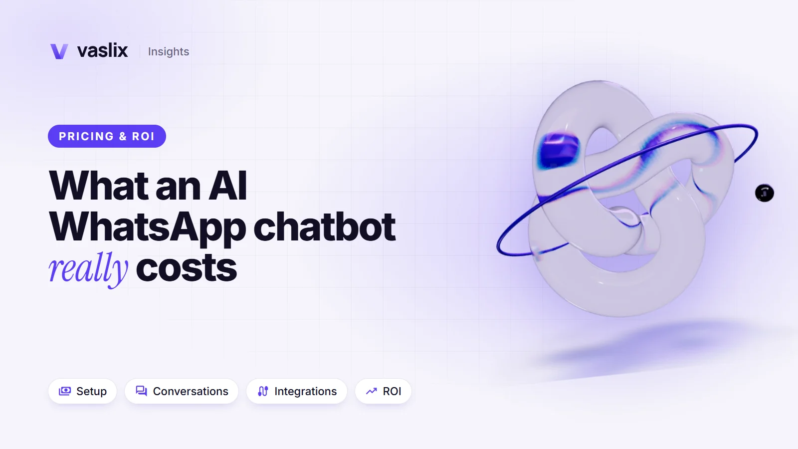 What an AI WhatsApp chatbot really costs